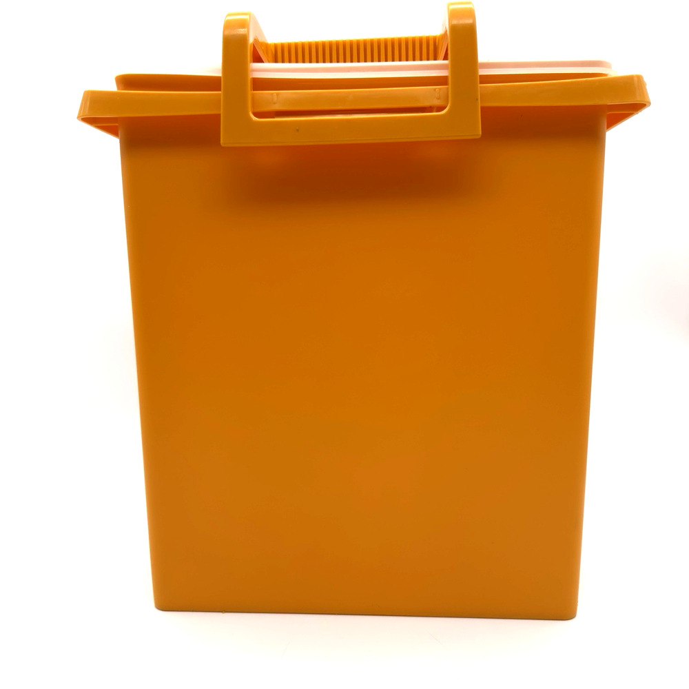Tupperware Harvest Sun Tote Storage Picnic Basket Handle 1430 - Picture 4 of 12